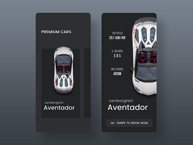APP汽车-App-UI页面 app首页...