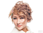 清爽短发发型图片2015女