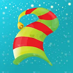 红色,绿色,卡通,墙纸剥离器,时髦的,面具,玩具,圣诞老公,儿童