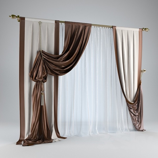 3d models: Curtain -...