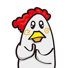 《瓦利鸡》表情包 期待