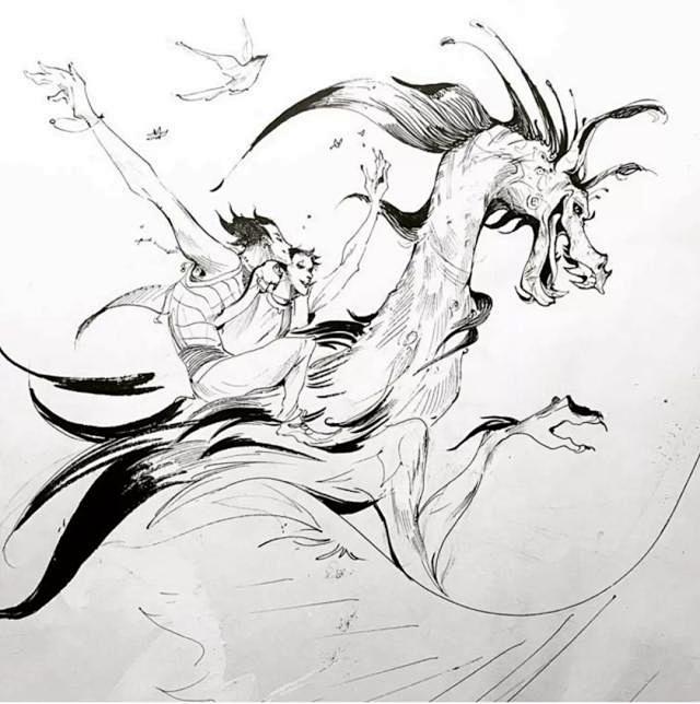 画功爆炸!这位速写大神,请收下我的膝盖!绘画小白速度收图