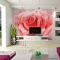 客厅电视背景墙效果图  超创意浪漫的电视背景墙贴效果图