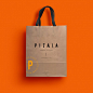 Pitaia Branding by Malarte Studio - Inspiration Grid | Design Inspiration : Mexican design studio Malarte created this vibrant yet minimal brand identity and stationery for Pitaia, a local store selling high quality artisanal pots and cacti. …