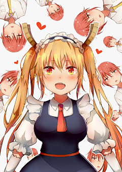 私のせいよ采集到龙女仆
