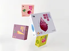 趣味蝴蝶蔬菜&amp;水果面包装设计-古田路9号-品牌创意/版权保护平台