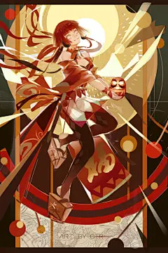 #阴阳师周年庆# #花式庆生平安京# 整理了一下去年画的阴阳师的图，不知不觉就一年了w @阴阳师同人收集 @网易阴阳师手游 @阴阳师手游同人帐 ​​​​