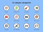 Products : Epic Landing Icons