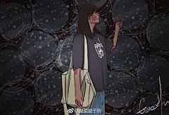 小腿围画一个我喜欢的妹子 笑起来好可爱
刷淘宝无意间逛到店铺  迅速找到模特er微博
最近的衣服都被承包啦
@小腿围 @奶兔星球milkrabbit 
#插画狂想##每日一涂##每日一画#  ​​​ ​​​​