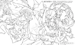 进行了一个插的勾线 
过程：O-画瘾激怒- ​​​​