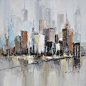 Veronneau.com - Hand made painting city 39,4x39,4'', L0292, $189.89 #OilPaintingCity