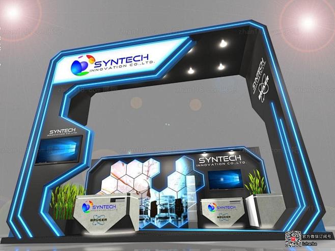 [展吧]展台3d模型与设计资源库，提供高...