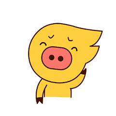 聊天达人必看！飞猪最撩表情包上线了！ : 猪猪这个萌呆呆的大男孩你喜欢吗？