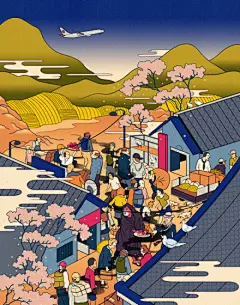 来自澳大利亚艺术家Andrew Archer的插画作品。