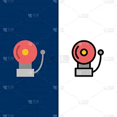 图标,火警,平坦的,计算机图标,舌头,金属,概念,机敏,教育,复古