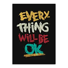  轻艺术 图说 英文 励志 海报画芯 ##现代##水彩##复古##抽象##北欧##酒吧##装饰画#