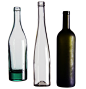 葡萄酒瓶, 玻璃, 孤立, 瓶, 酒, 透明