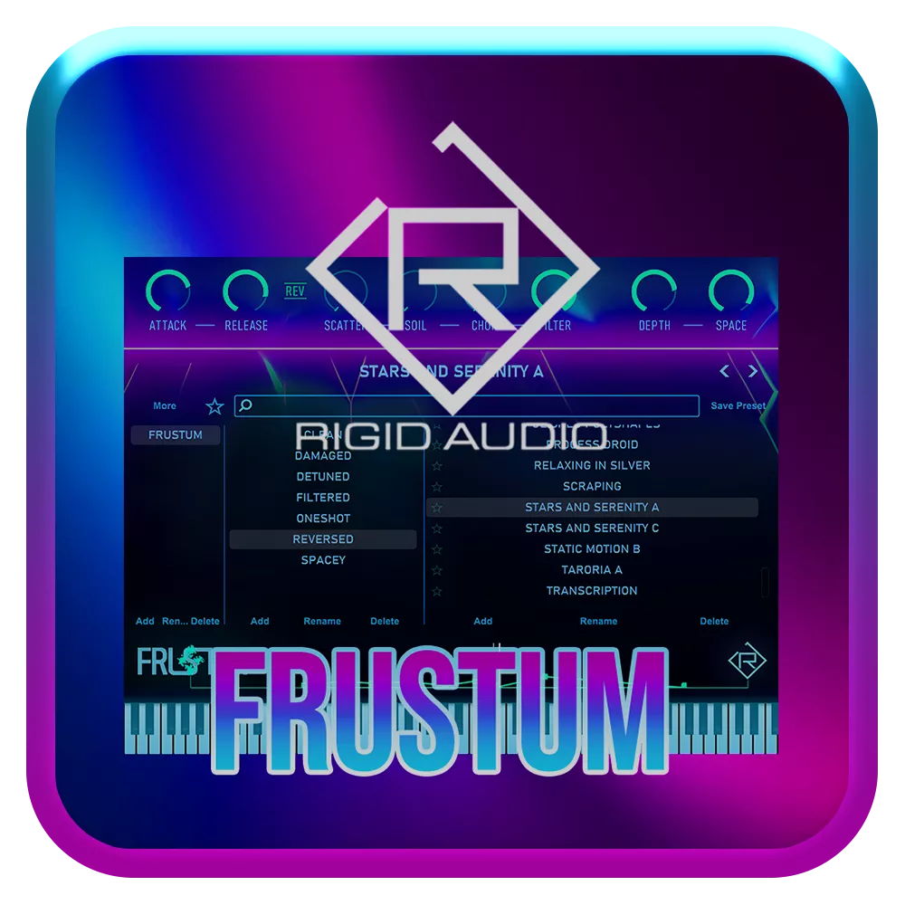 Rigid Audio Frustum 1.0 破解版 – 300 个分类预设