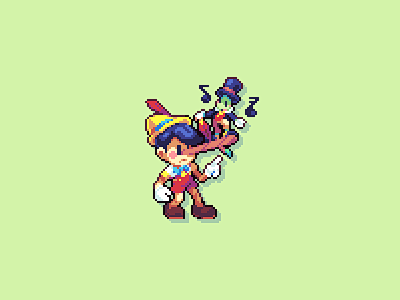 Pinocchio dribbble