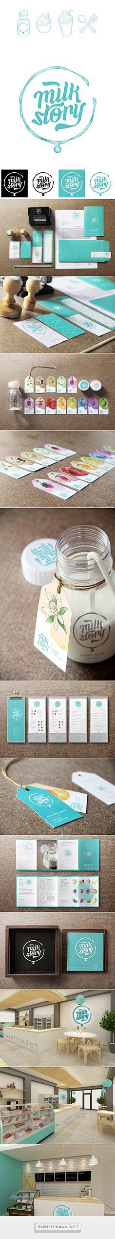 Milk Story Brand Ide...