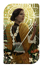 DA:I Lady Josephine Card, Doe . : Progression card made for Dragon Age: Inquisition. The final ended up being over designed but oh well!