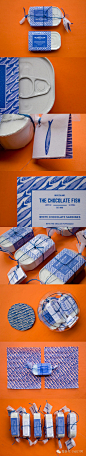 创意巧克力鱼品牌包装设计
 
--- 来自@何小照"的花瓣(微信订阅号：cypz100）