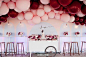 一场可爱的用气球布置的party ，听说，这组图爆红了！#婚礼设计##婚礼素材# ​​​​