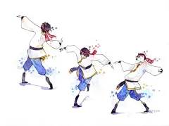 m.y《舞》系列04民族舞：蒙古舞－《奔腾》在宽阔的草原上，奔腾着欢快的马儿。自由豪放，美丽极了。最爱抖胸了，蒙古舞的风格一直很喜欢！