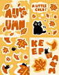 图案设计｜PUFFF! & FALLEN LEAVES - 小红书