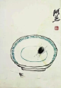 齐白石——蟑螂 ​