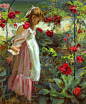 美国画家Daniel F.Gerhartz油画作品