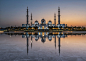 阿拉伯联合酋长国阿布扎比扎耶德清真寺
Grand Mosque At Sunset by Rana Jabeen on 500px