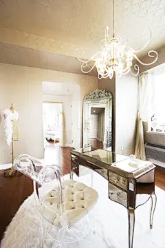 14款小清新壁纸 装扮可爱欧式书房 - 装修效果图 - 齐家网高清图库频道