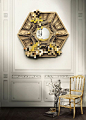 Perfect furniture for your luxury interiors. Exclusive design and exquisite materials with handmade production!  view more www.bocadolobo.com #luxurydesign #handmadefurniture #bocadolobo #homedecor #inspiration #furnituredesign #trend #piccadilly #mirror