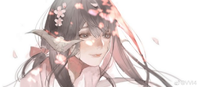 #夕雾# 想看她在樱花里的样子 ​​​​