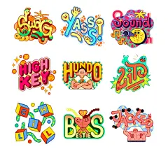 100+可爱的插画风格字体设计，赶紧收藏起来！ : 大家在工作当中，有没有遇见过设计总监或者甲方派发的“任务”：设计一款可爱风的字体设计。今天，就跟大家分享8组