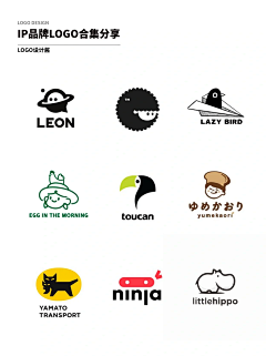 Logo极简风-花瓣网|陪你做生活的设计师 | 几何图形logo灵感库，没灵感就翻翻看吧