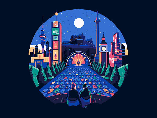 mooselost采集于2020-03-17 13:40:32behance  behance 作品精选插画