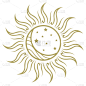 日光,月亮,星星,秘密,浪漫,环境,天气,禅宗,夏天,天空