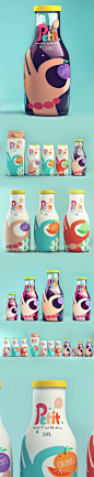 Petit - Natural Juice on Behance #采集大赛#