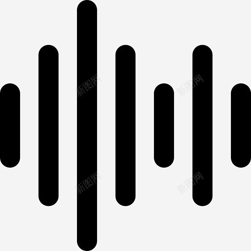 语音音频均衡器图标高清素材 均衡器 声波 声音 控制 语音 音频 icon 标识 标志 UI图标 设计图片 免费下载
