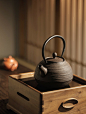 日本进口南部铁壶纯手工铸铁壶电陶炉煮茶器泡茶壶煮茶烧水壶家用