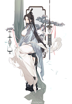 HYP6YAut采集到古风汉服与裙子摆动