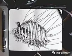 手绘丨大神的速写本来啦！魔性的涂鸦艺术充满了想象力