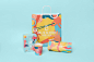 Home Sweet Sushi Kids : Home Sweet Sushi have just released a new menu for Kids and our task was to create a brand new Packaging Design for it. Along with the menu there’s also a special gift box with a dinosaur.For this project we were inspired by how ki