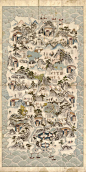 Historical map of Hainan, China (mid-19th century) [1024x2048] - Imgur : Imgur: The magic of the Internet