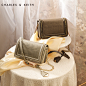 CHARLES＆KEITH 链条包 CK2-80840089 金属链条复古单肩斜挎女包-tmall.com天猫