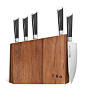 6 Piece Knife Block Set: 