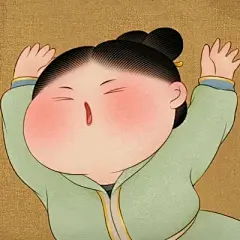 胖姑娘姐妹团头/一辈子都在躲雨 _卡通动漫头像_我要个性网