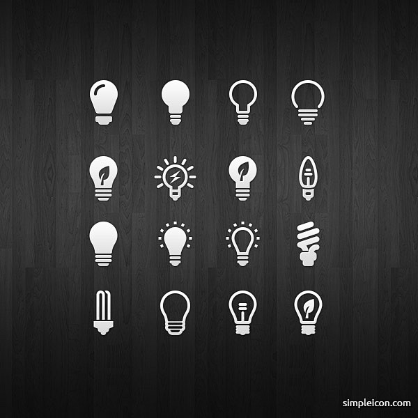 Bulb icons